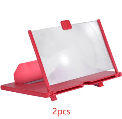Foldable Mobile Phone Screen Magnifier – 10" / 12" Portable Theater for Smartphones