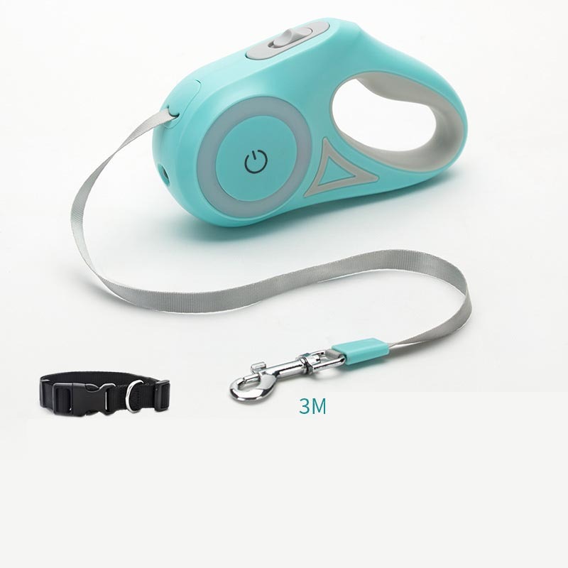 Retractable Dog Leash with Lock – Tangle-Free & Durable for Safe Walks