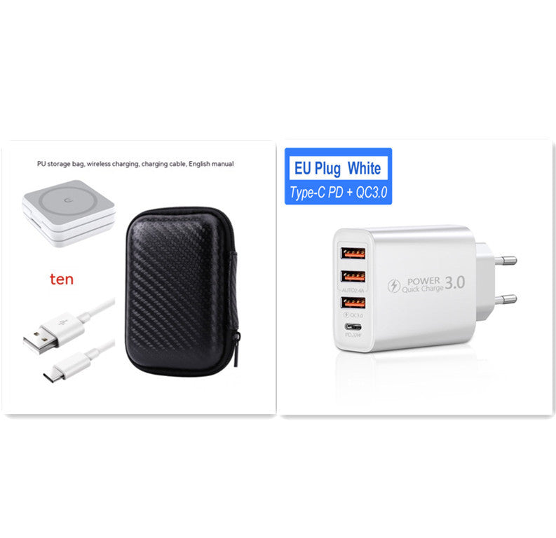 3-in-1 Foldable Magnetic Wireless Charger – Fast Qi Charging for Phone, AirPods & Smartwatch – car-accessory