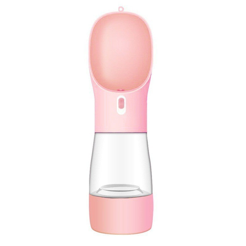 Portable Pet Water Bottle – 458ml Leak-Proof Dog & Cat Travel Cup
