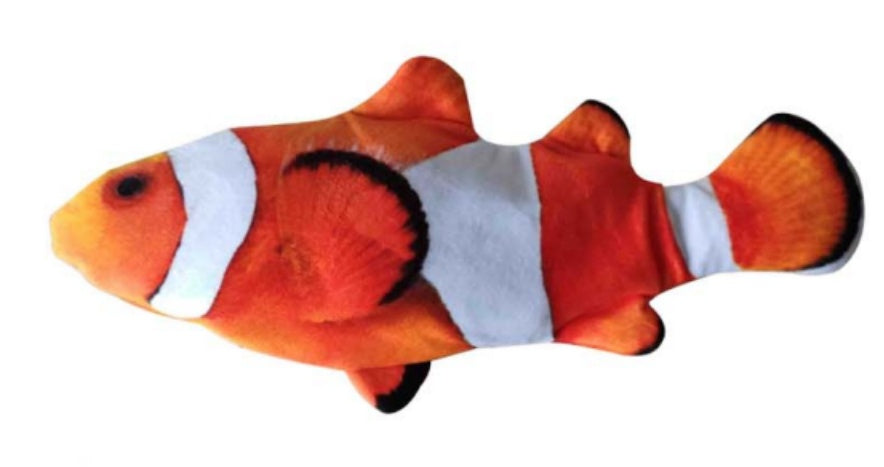 USB Flopping Fish Cat Toy – Rechargeable, Realistic & Safe for Solo Play