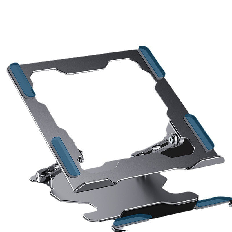 Adjustable Ergonomic Aluminum Laptop Stand – Foldable & Portable up to 15” – phone-stand