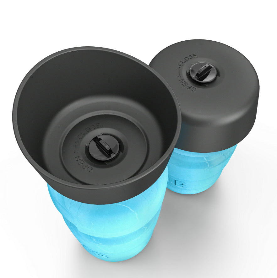 2-in-1 Portable Dog Water Bottle & Bowl – Leak-Proof, BPA-Free, 520ml – grooming kit