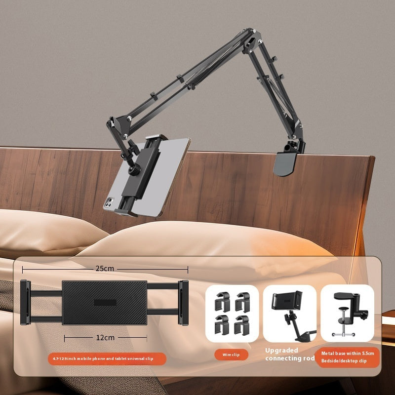 Folding Bedside Phone Holder | Lazy Mount, Adjustable