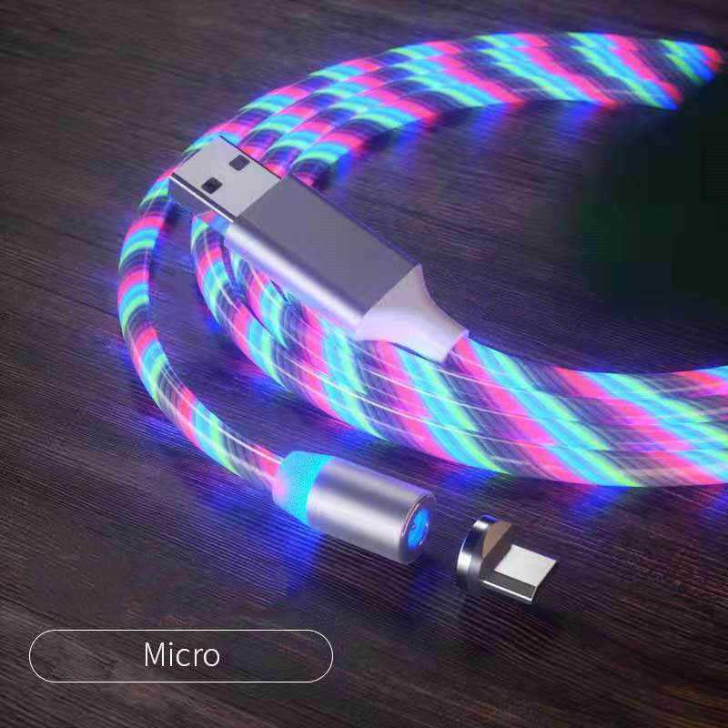 3-in-1 Magnetic Charging Cable – Micro USB & Type-C | 1m/2m Nylon Braided – car-accessory