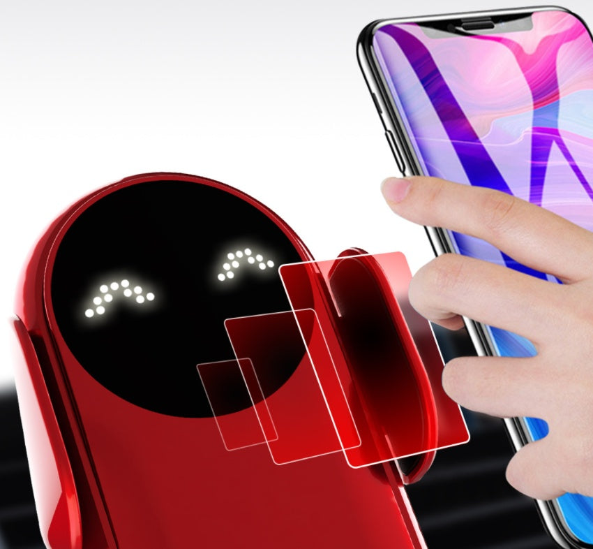 Infrared Sensor Wireless Car Charger – Auto-Clamp Phone Mount Holder - JEFF's Favorite Picks