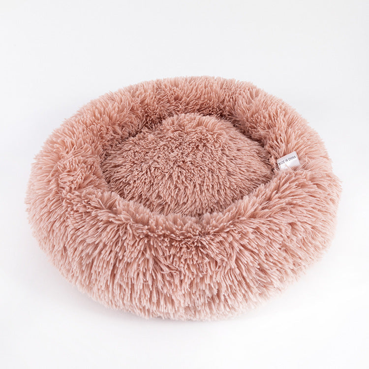Waterproof Plush Dog Bed – Non-Slip Kennel Mat for Pets