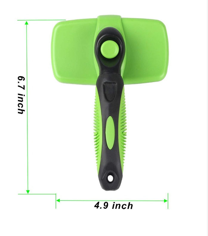 Self-Cleaning Pet Grooming Brush – Deshedding Tool for Dogs & Cats