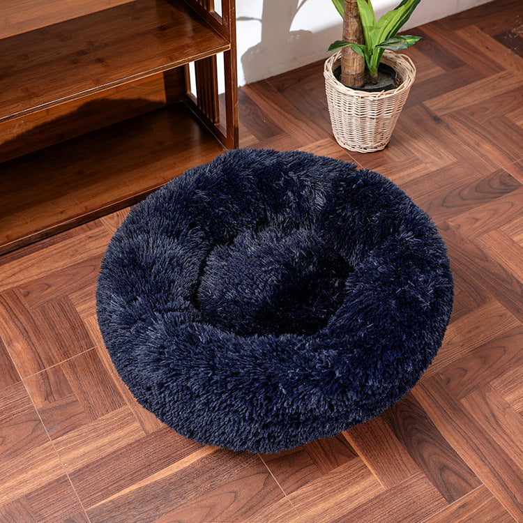 Waterproof Plush Dog Bed – Non-Slip Kennel Mat for Pets