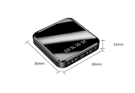 10,000mAh Slim Power Bank – Dual USB Portable Charger – power-bank