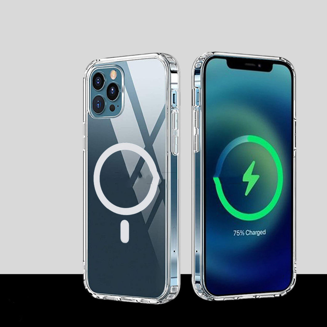 Transparent TPU iPhone Case – Slim Clear Shockproof Back Cover