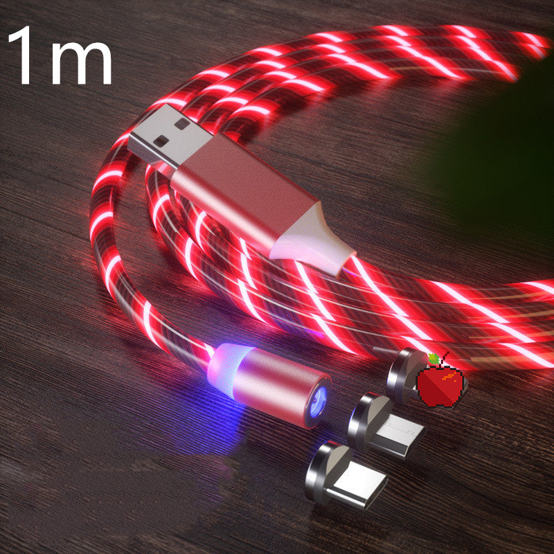 3-in-1 Magnetic Charging Cable – Micro USB & Type-C | 1m/2m Nylon Braided – car-accessory