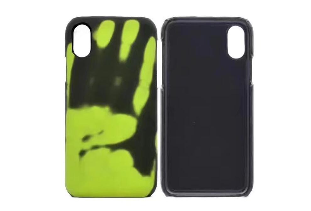 Thermal Color-Changing iPhone Case – Touch-Activated Heat Sensitive Cover