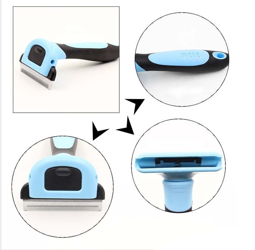 Deshedding Brush for Long-Haired Pets – Reduce Shedding & Maintain a Healthy Coat
