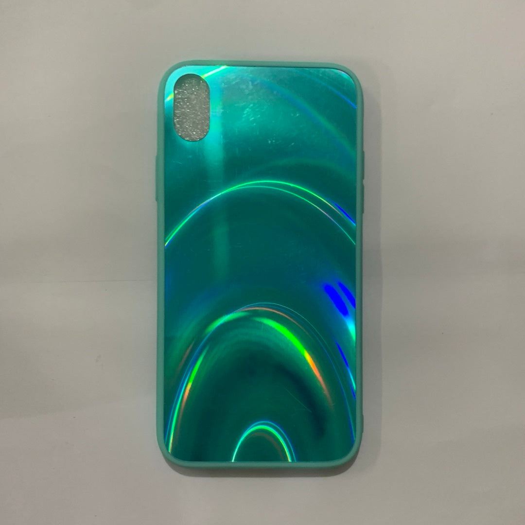 3D Rainbow Glitter Gradient Phone Case – Sparkly Soft Edge Full Cover – phone-case