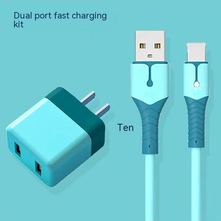 3-in-1 Fast Charging Cable – Universal USB Cable with Lightning, Micro USB & Type-C – power-bank