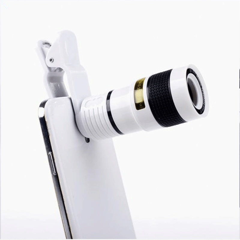 12X Clip-On Phone Telescope – Universal Zoom Lens for Smartphones – tech-gadget