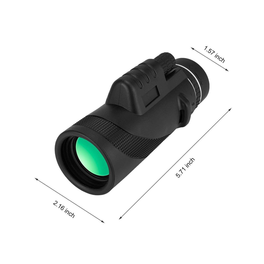40X Waterproof HD Monocular Telescope – Compact Zoom Scope for Outdoors – tech-gadget
