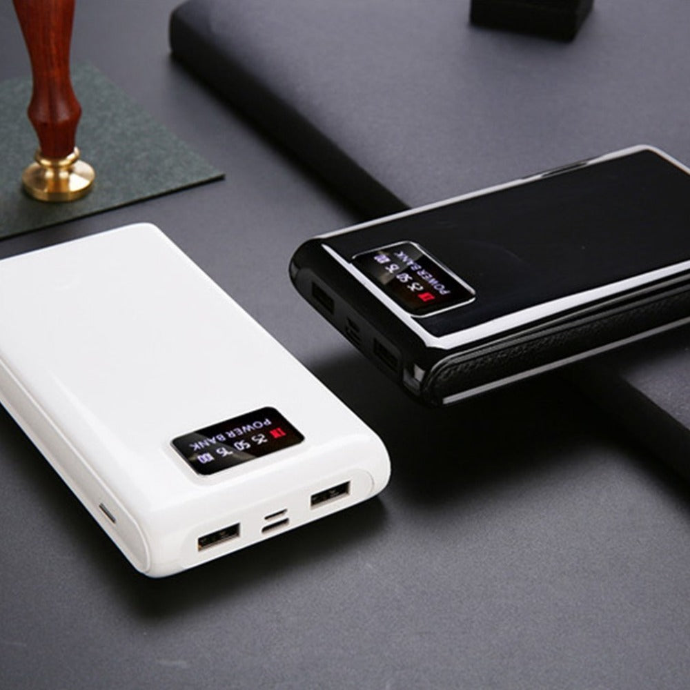 DIY External Battery Pack Kit C9 – Dual Input, 18650 Cell (6 Slots)