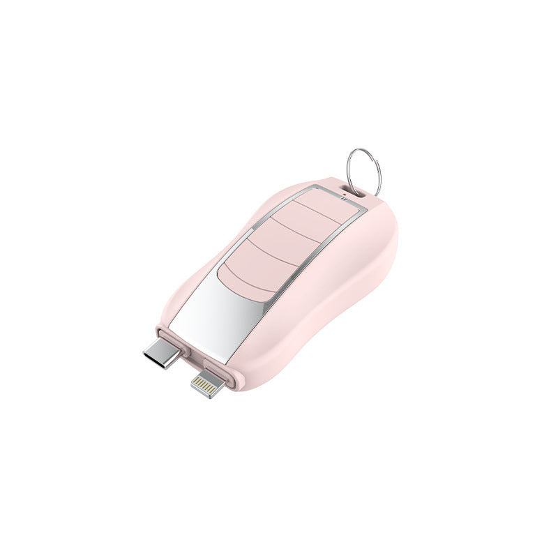 Mini Keychain Wireless Power Bank | Portable Emergency Charger