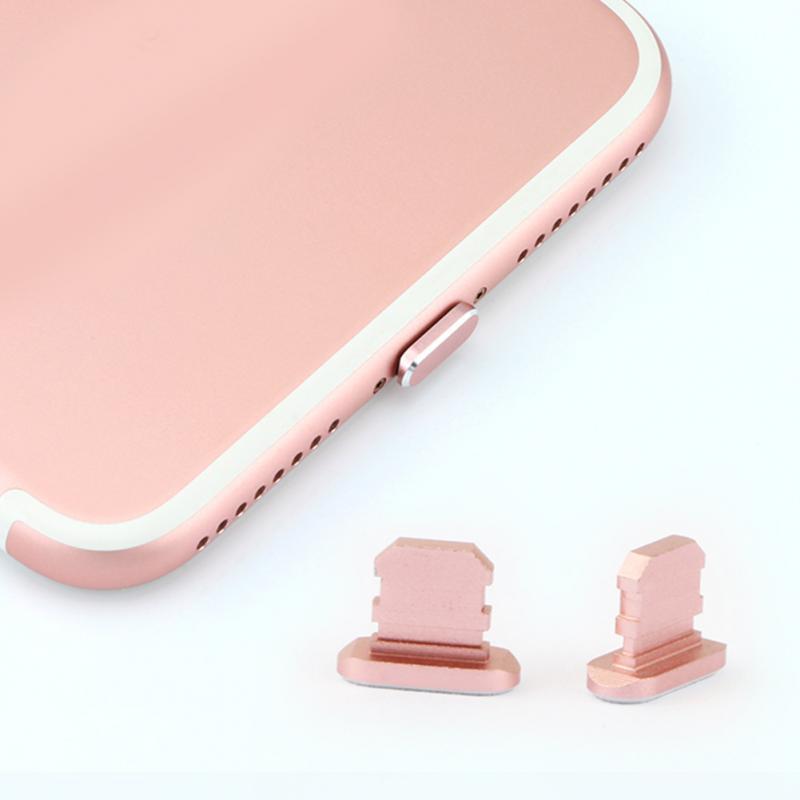 Aluminum Lightning Port Dust Plug for iPhone – Sleek Charging Port Protector