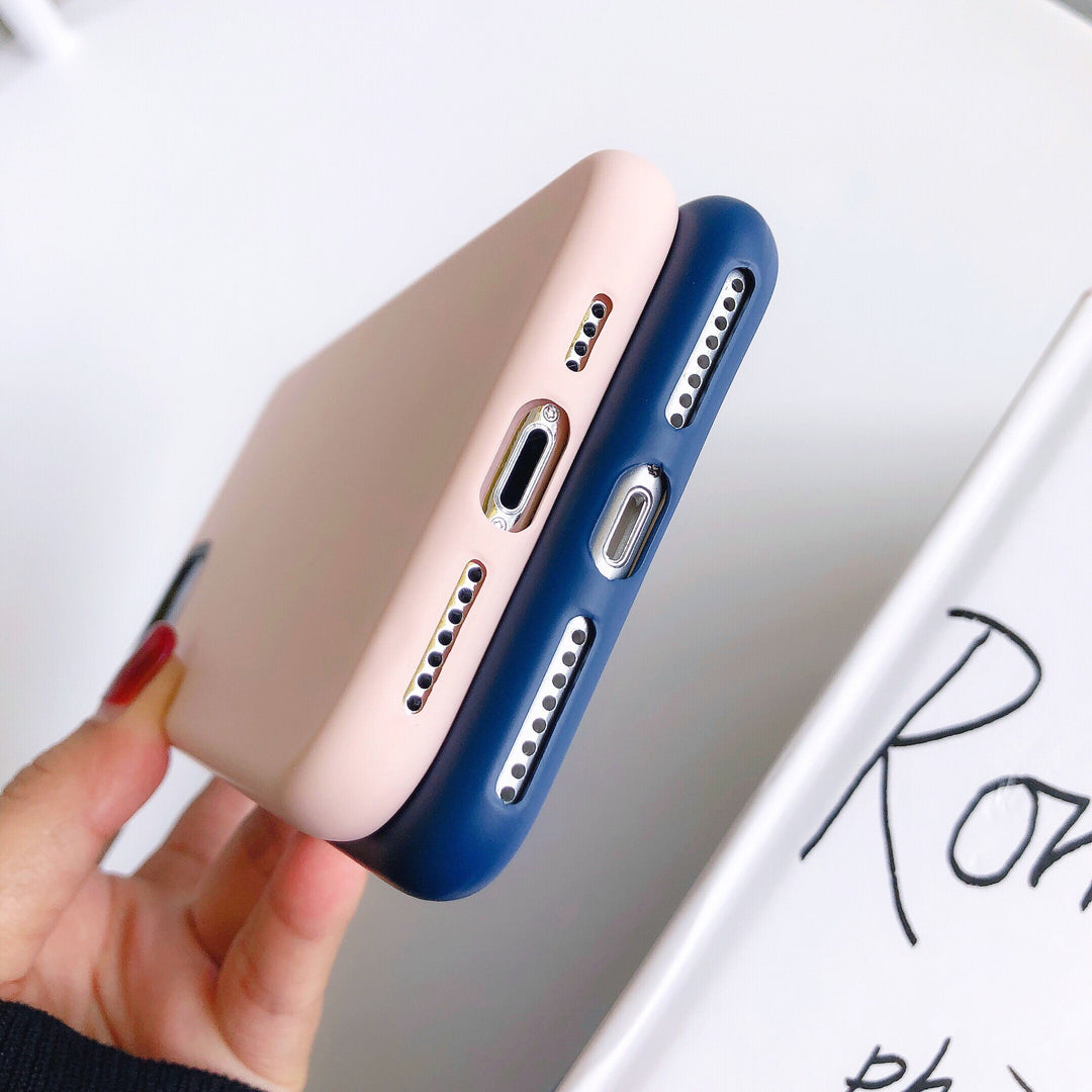 Cartoon Animal Silicone iPhone Case – Cute Full-Coverage Soft Protective Cover (iPhone 6 to 11 Pro Max)