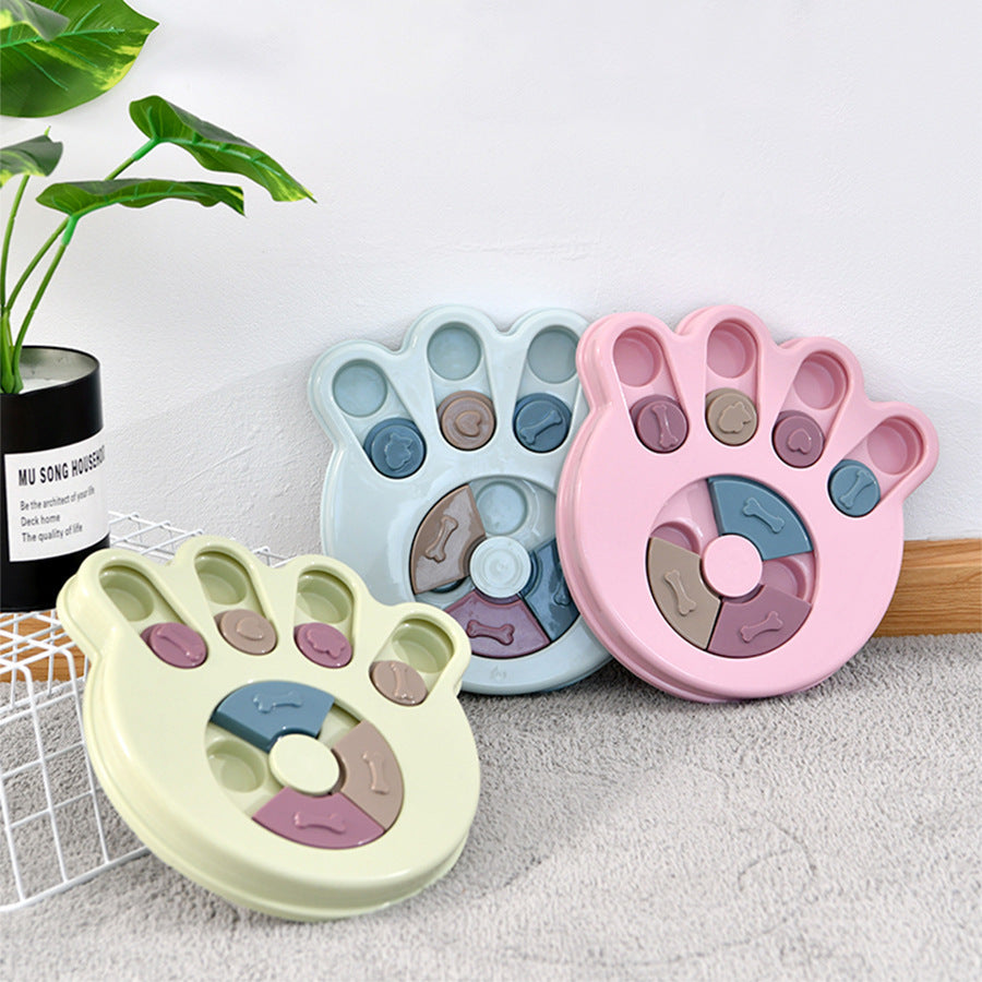 Interactive Puzzle Feeder Bowl – Slow Eating for Dogs & Cats