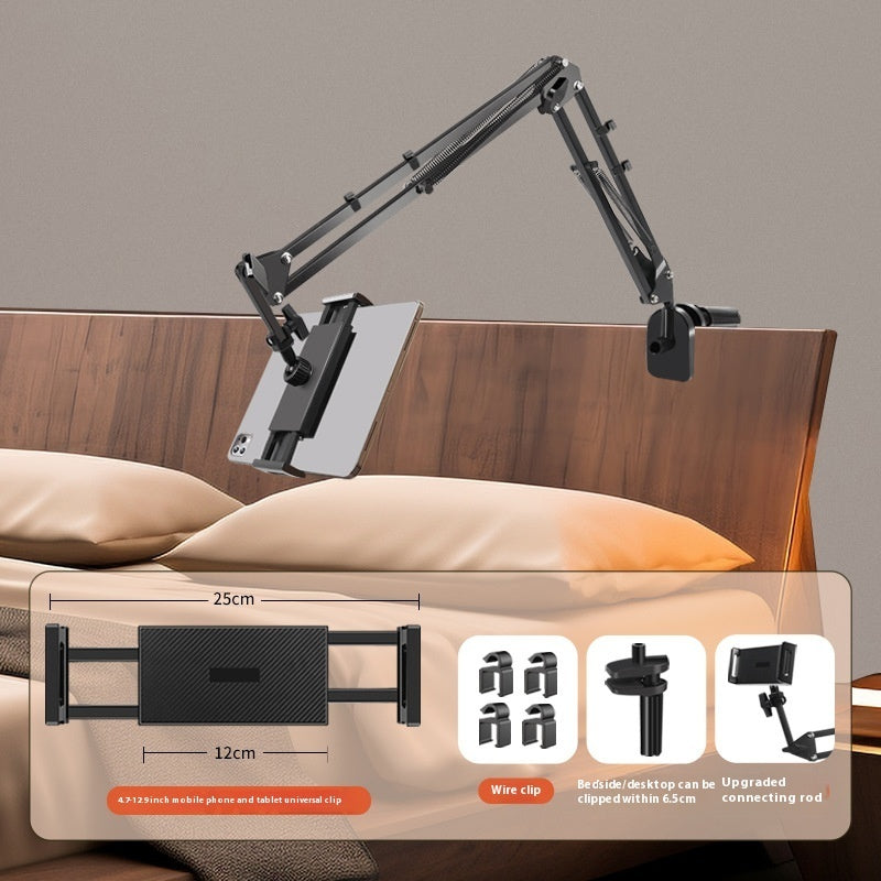 Folding Bedside Phone Holder | Lazy Mount, Adjustable