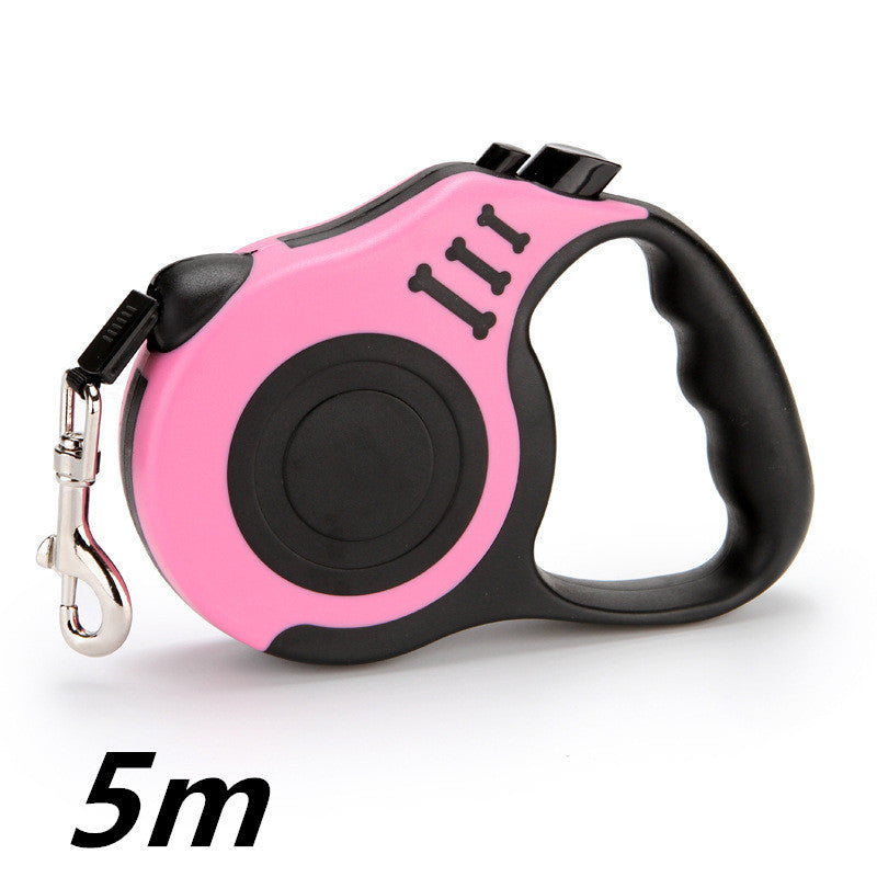 Retractable Leash with One-Hand Brake – Safe Walks for Small Dogs & Cats