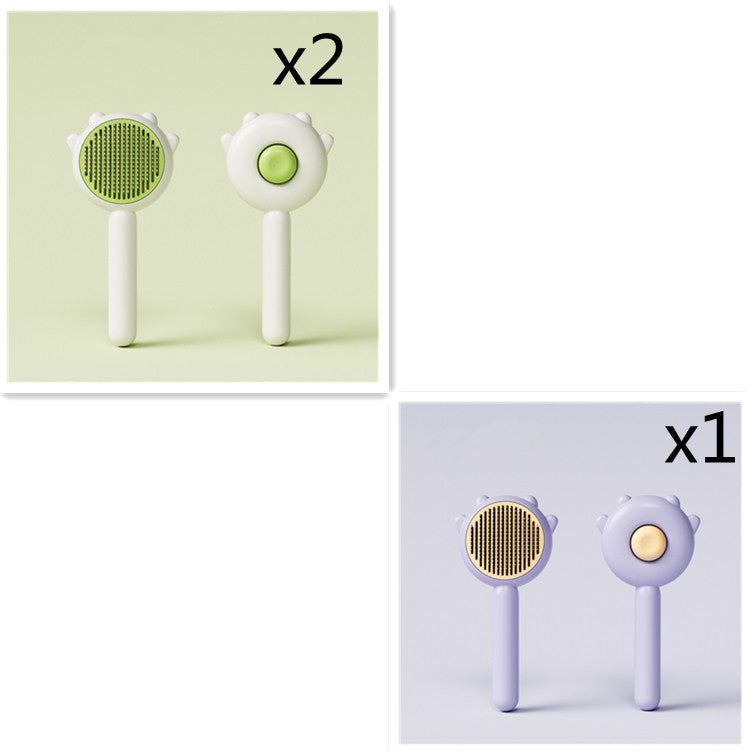 Pet Massage Comb – Hairball & Matting Prevention Brush for Cats & Dogs