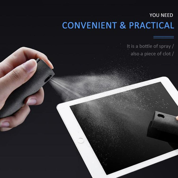 2-in-1 Screen Cleaner Kit | Spray & Wipe for Phones & Laptops – cleaning-tool