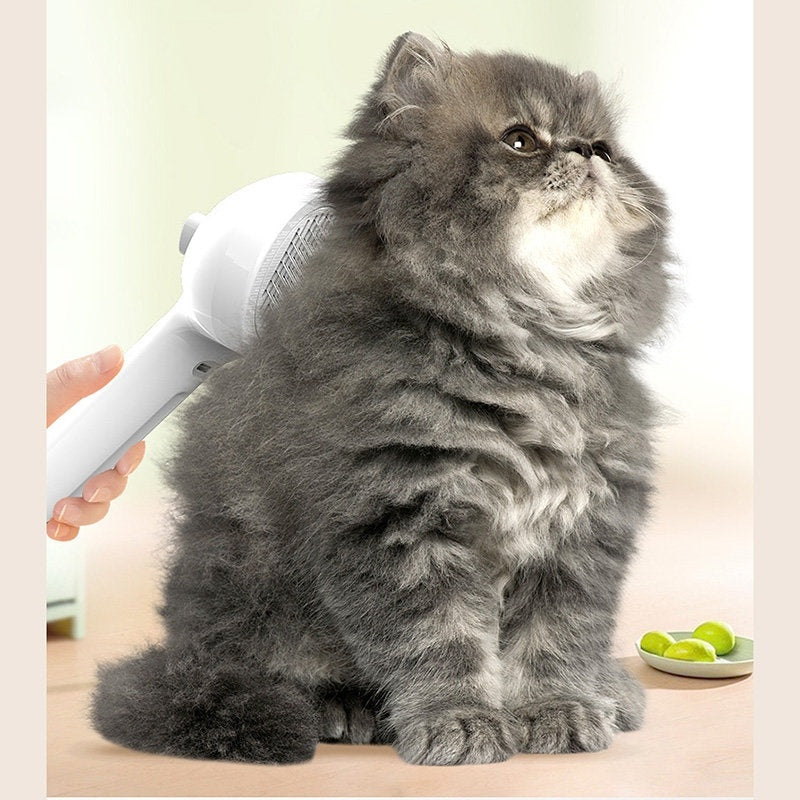 RK56 Self-Cleaning Pet Brush with Mist Spray – Detangle & Hydrate