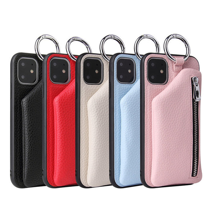 Crossbody Phone Case Wallet | PU Leather Strap & Coin Purse – phone-case