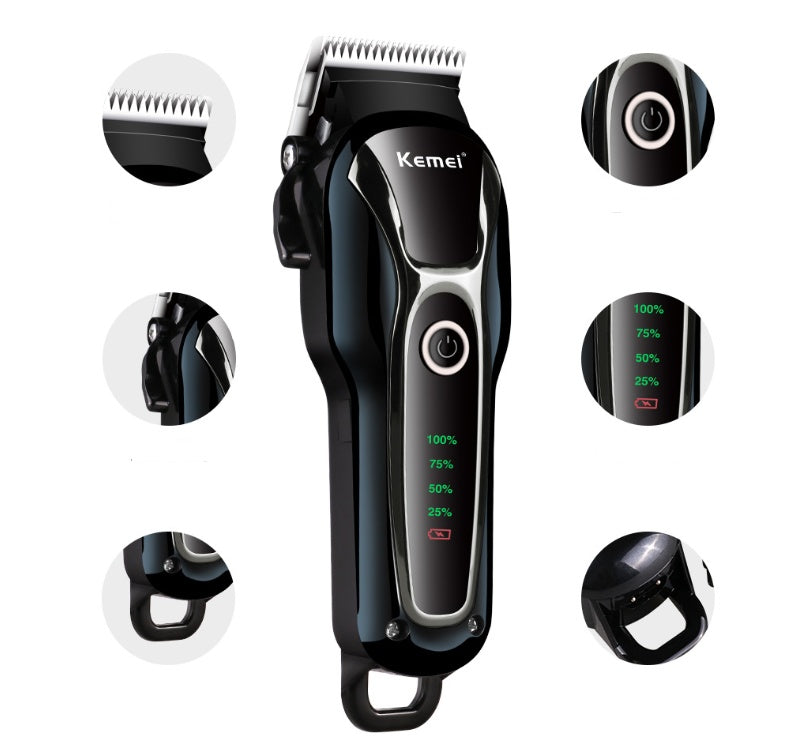 Rechargeable Pet & Human Shaver – Quiet Precision Grooming Tool with Long Battery Life