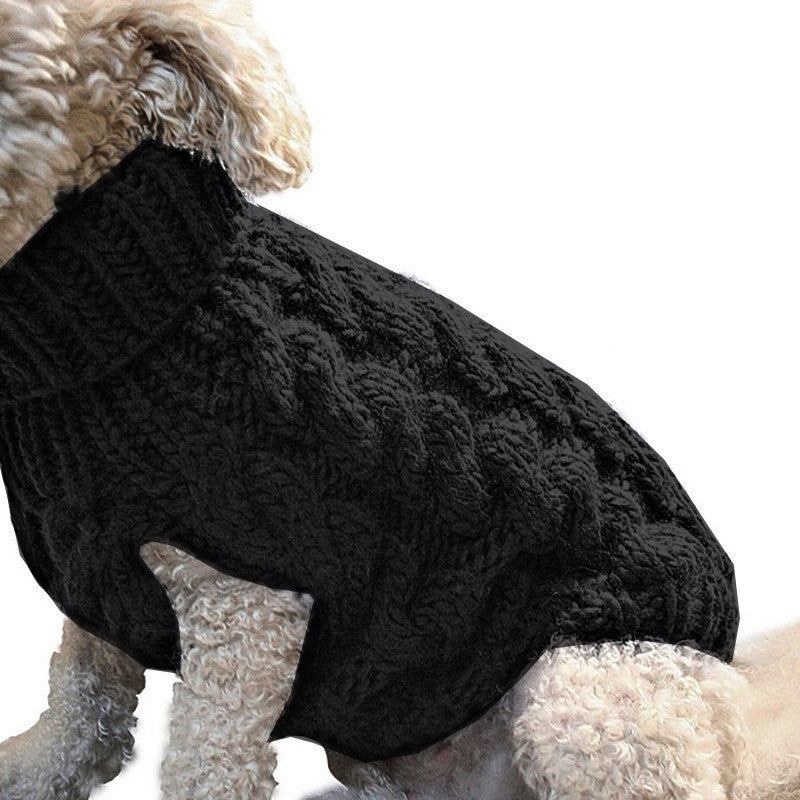 Cozy Acrylic Pet Sweater – Soft Knit for Small Dogs & Cats