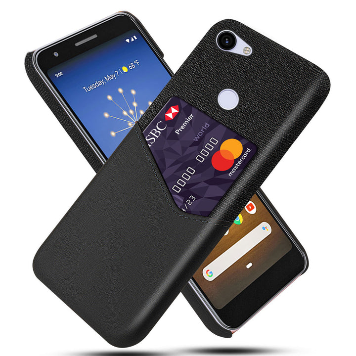 Leather Back Cover for Google Pixel 2 / 2XL – Business Style, Waterproof & Shock-Resistant – phone-case