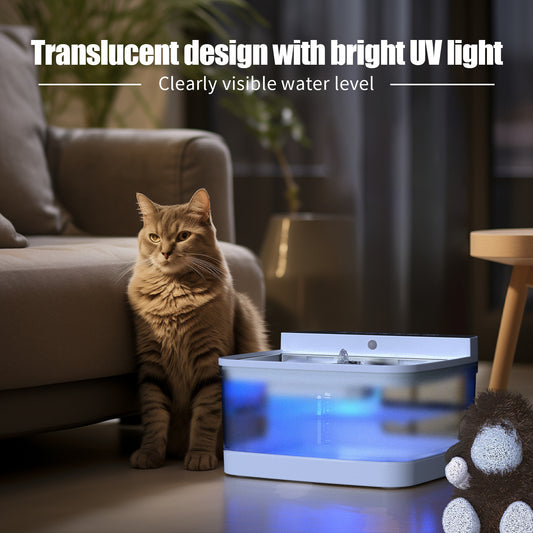 Automatic Gravity Pet Water Dispenser – No Power Needed – grooming kit