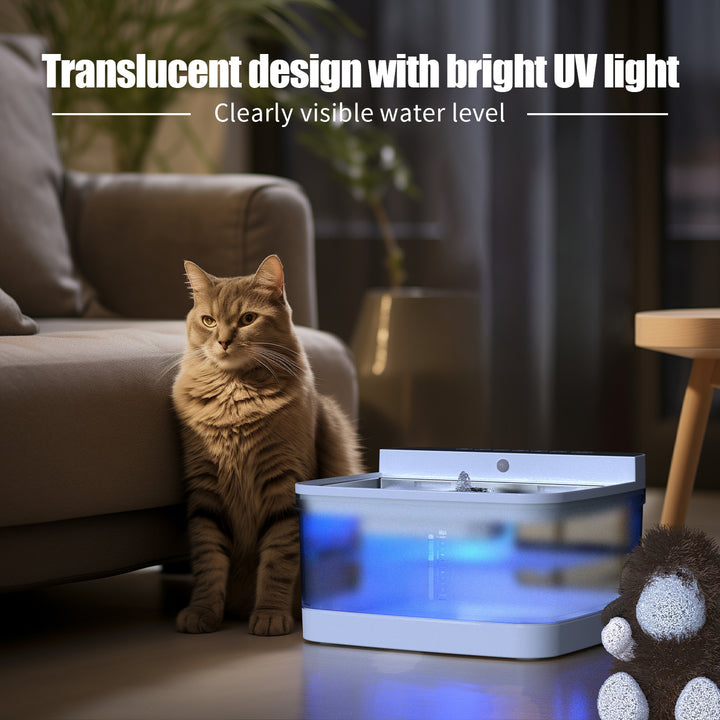 Automatic Gravity Pet Water Dispenser – No Power Needed – grooming kit