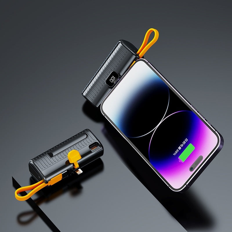 Mini Capsule Power Bank – USB-C or Lightning | Ultra-Portable Emergency Charger