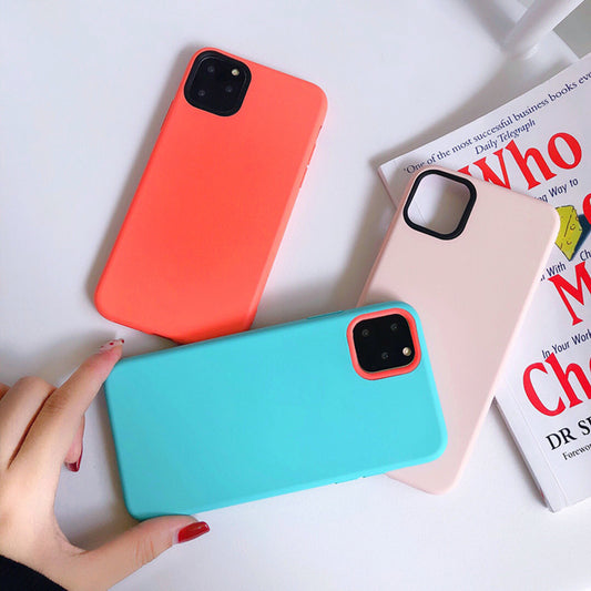 Cartoon Animal Silicone iPhone Case – Cute Full-Coverage Soft Protective Cover (iPhone 6 to 11 Pro Max) – phone-case
