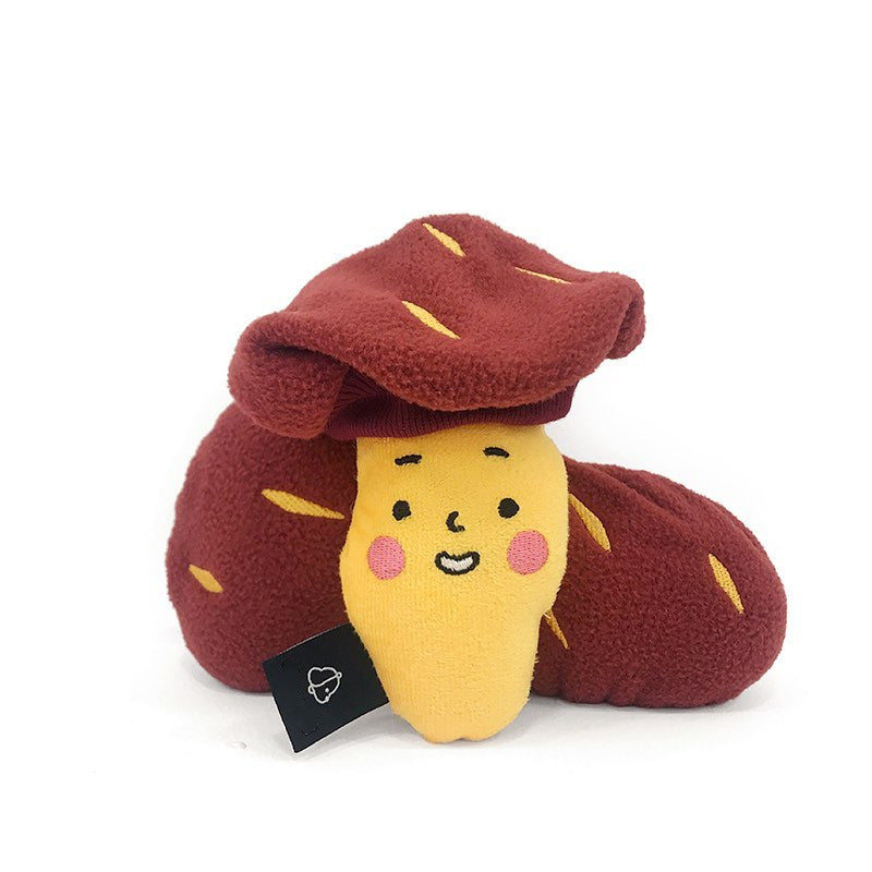ZUI Sweet Potato Dog Puzzle Toy – Interactive Treat-Hiding Toy for Mental Stimulation