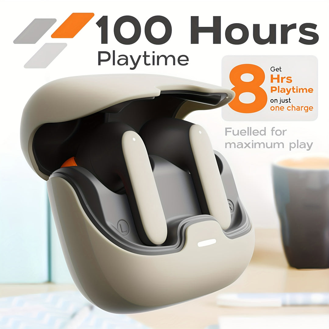 Wireless Translation Earbuds with Noise Cancelling | 550mAh