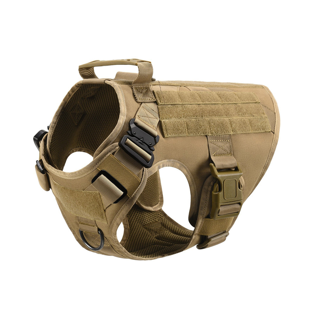 Tactical Dog Harness – Military-Grade 5-Piece Set for Training, Hiking & Service Dogs