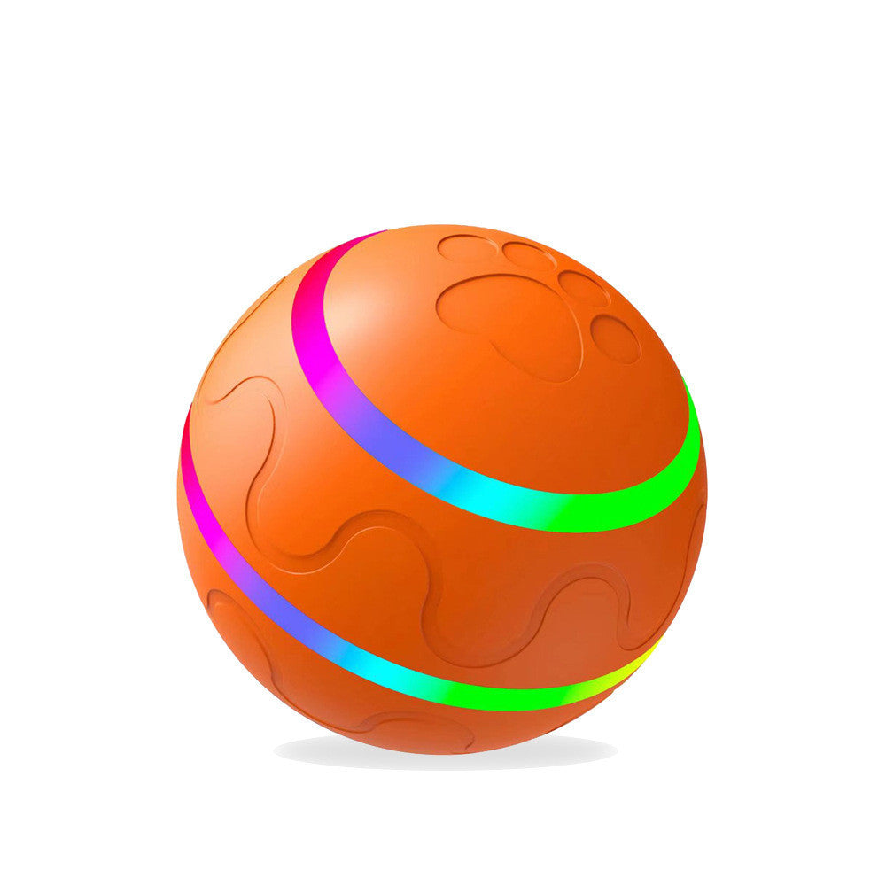 Interactive Smart Rolling Cat Ball Toy – USB Rechargeable | Auto Movement & Remote Control