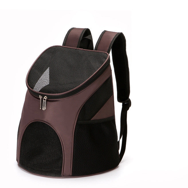 Pet Backpack Carrier – Ventilated Travel Bag for Small & Medium Pets
