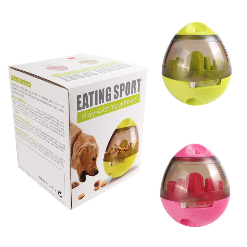 Interactive Pet Feeder Ball – Slow Eating & IQ Training Toy for Dogs & Cats