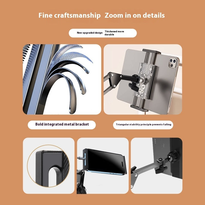 Folding Bedside Phone Holder | Lazy Mount, Adjustable