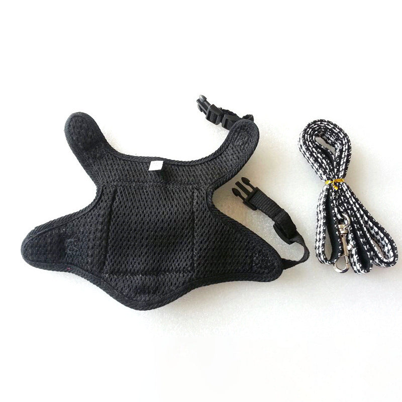 Korean-Style Cotton Dog Vest – Breathable Pet Outfit for Small & Medium Dogs