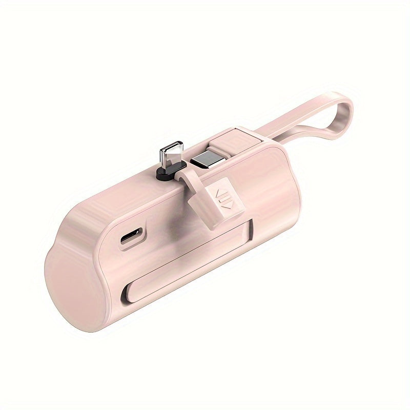 WINSWAY 5000mAh Portable Power Bank – Type-C, Phone Holder