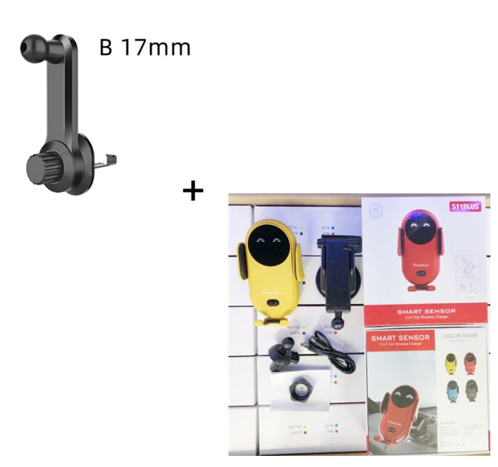 Infrared Sensor Wireless Car Charger – Auto-Clamp Phone Mount Holder - JEFF's Favorite Picks